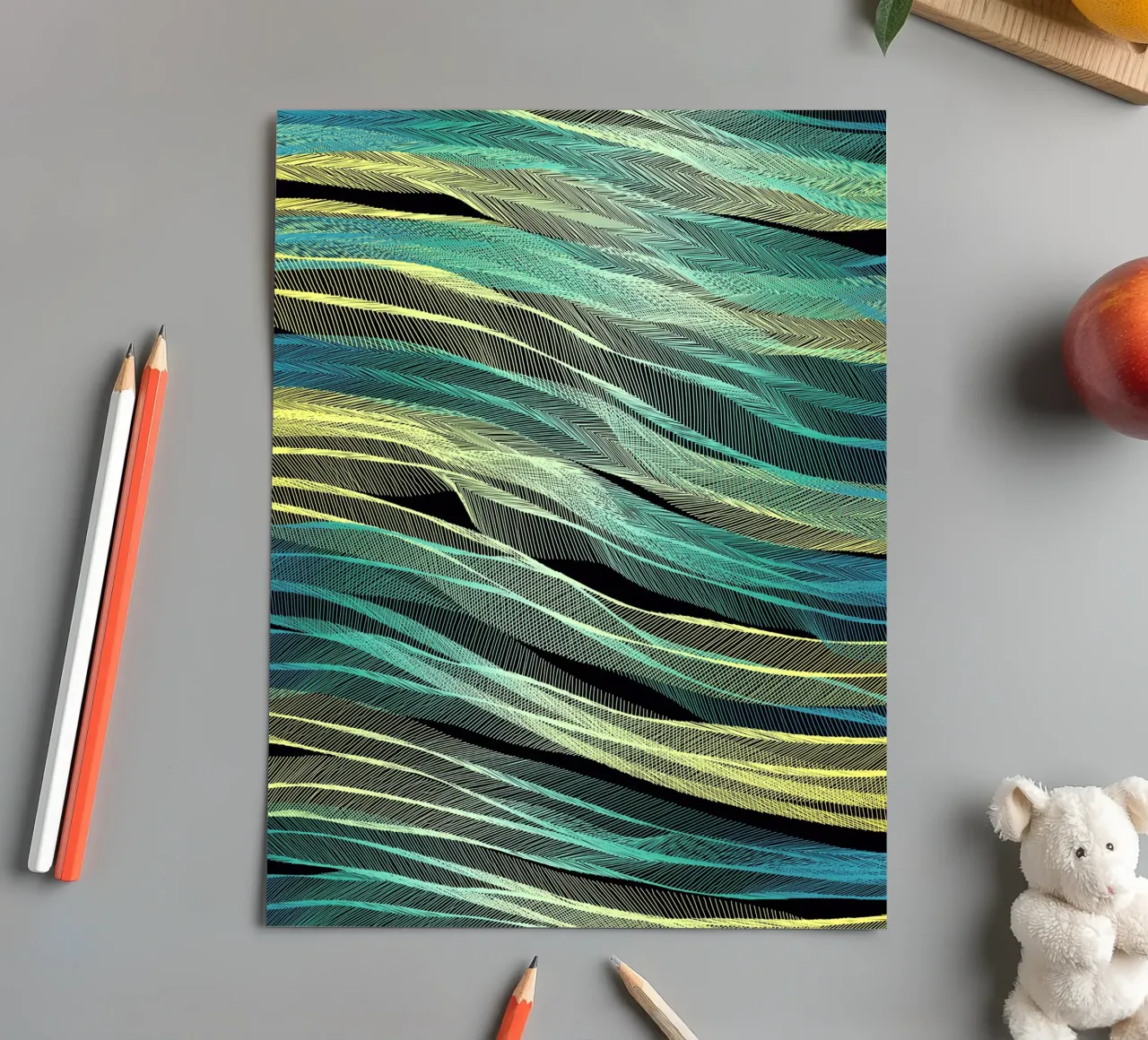 Currents sticker sheet by Angelo Cerantola