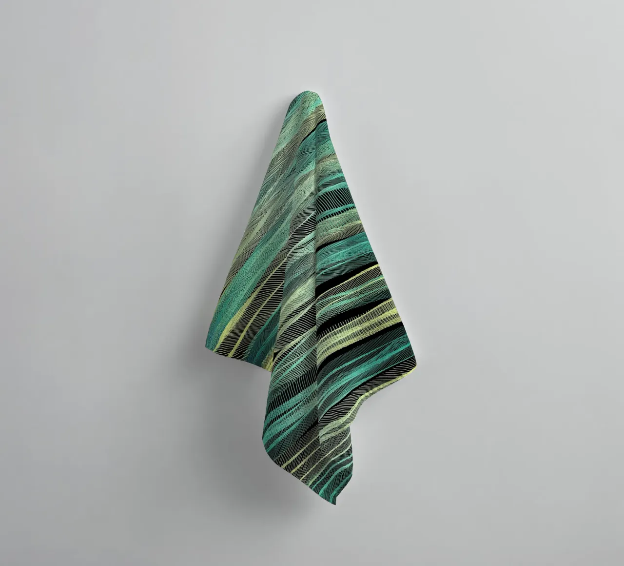 Currents Handtuch von Angelo Cerantola