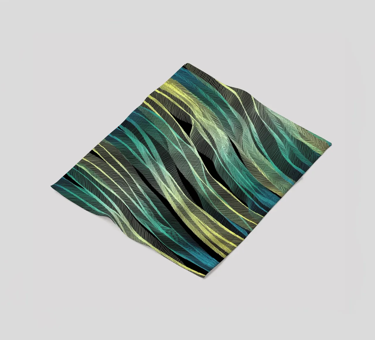 Currents fleecedeken van Angelo Cerantola