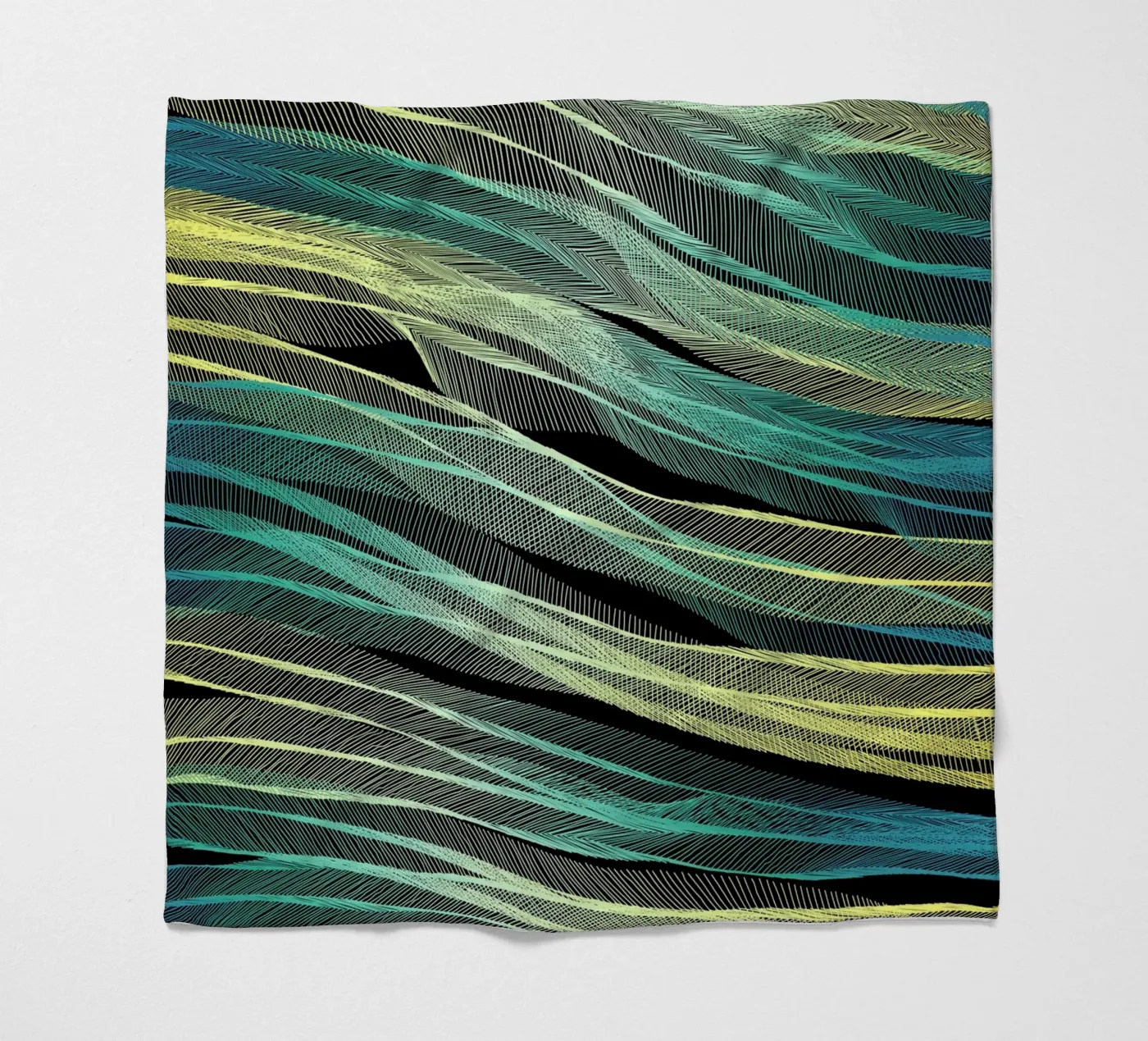 Currents fleecedeken van Angelo Cerantola