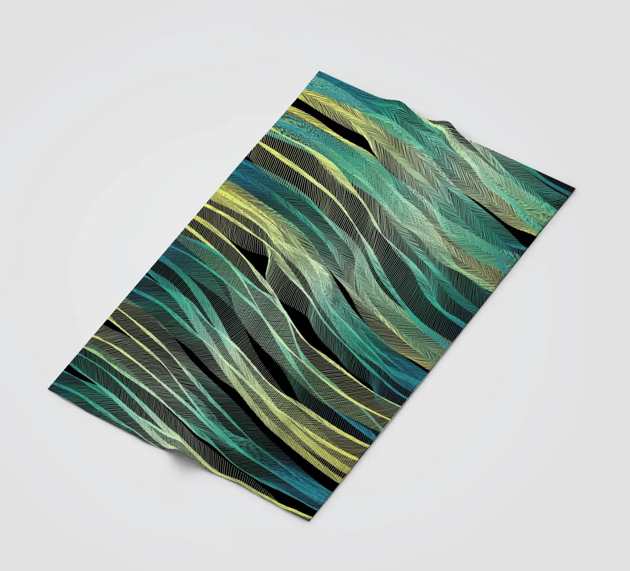 Currents fleecedeken van Angelo Cerantola