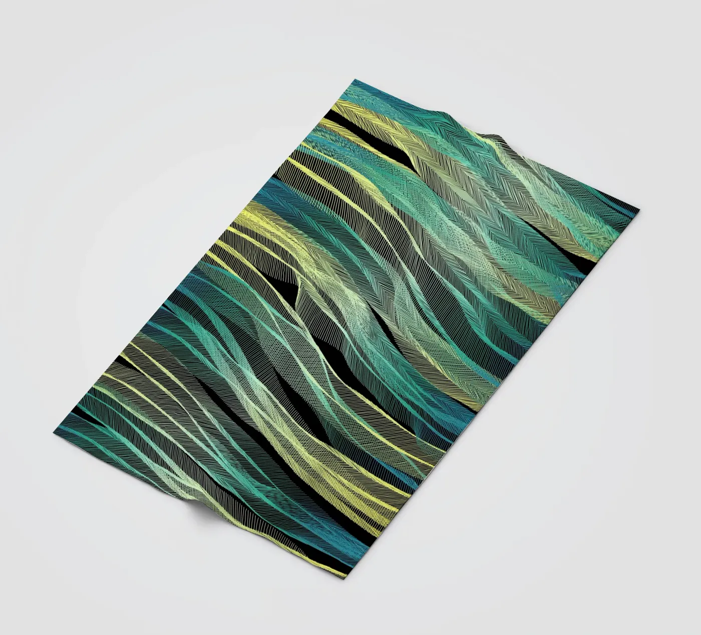 Currents fleecedeken van Angelo Cerantola