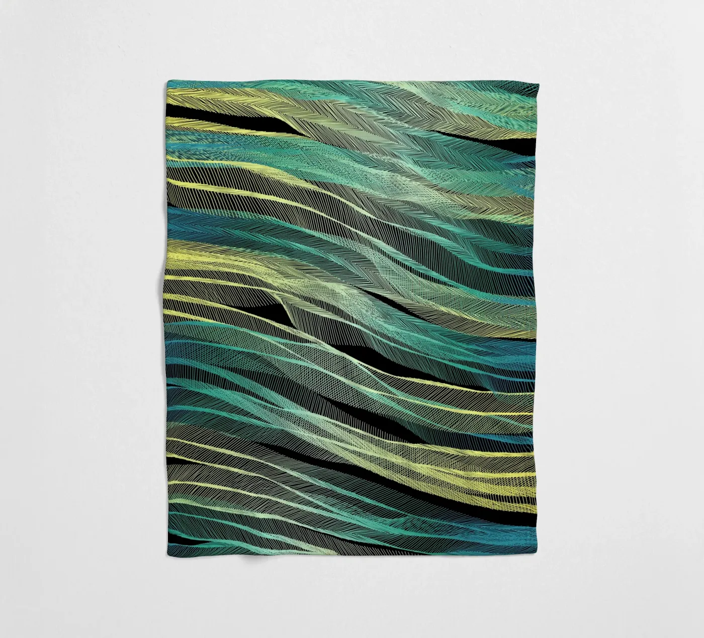 Currents fleecedeken van Angelo Cerantola