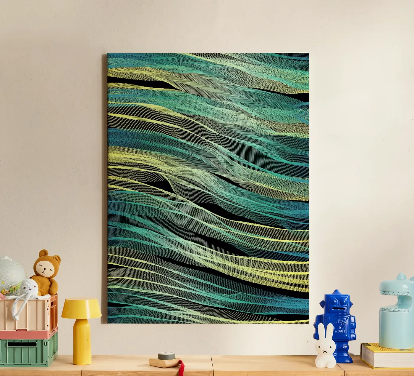 Currents tela da Angelo Cerantola