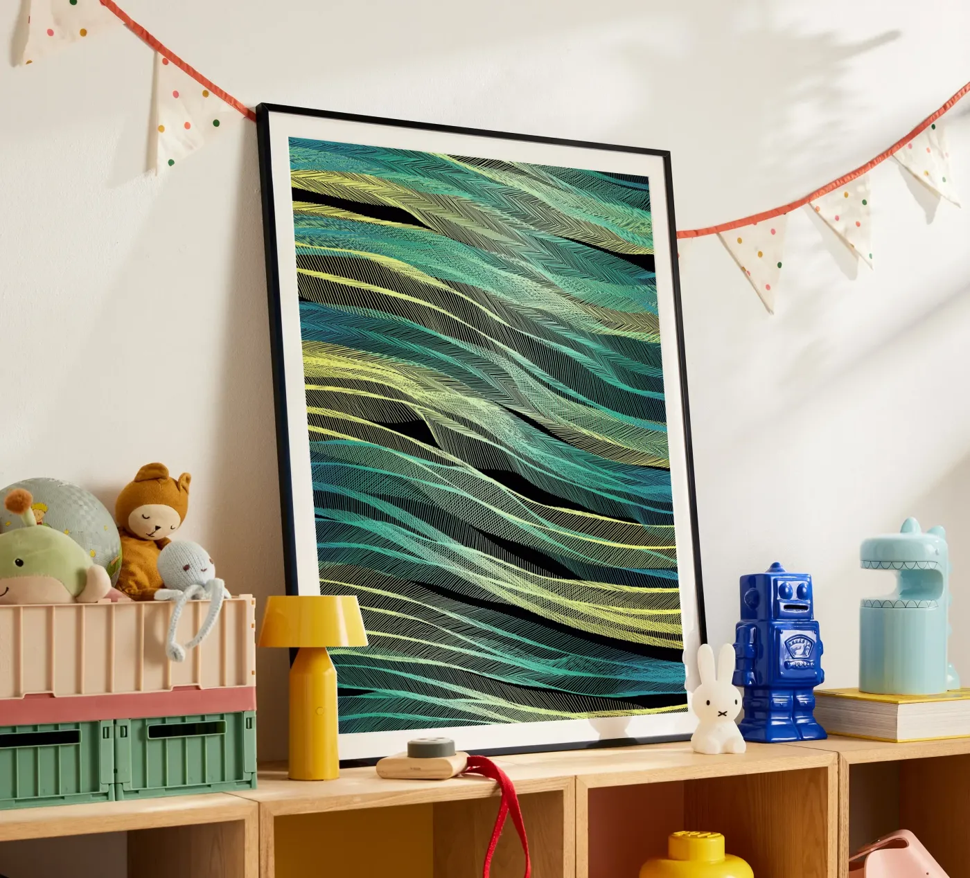 Currents poster by Angelo Cerantola