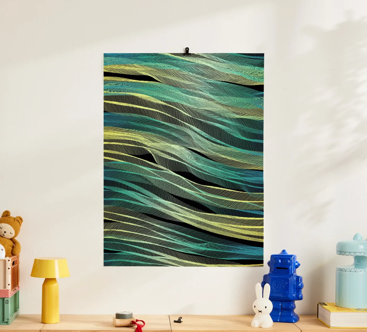 Currents poster by Angelo Cerantola
