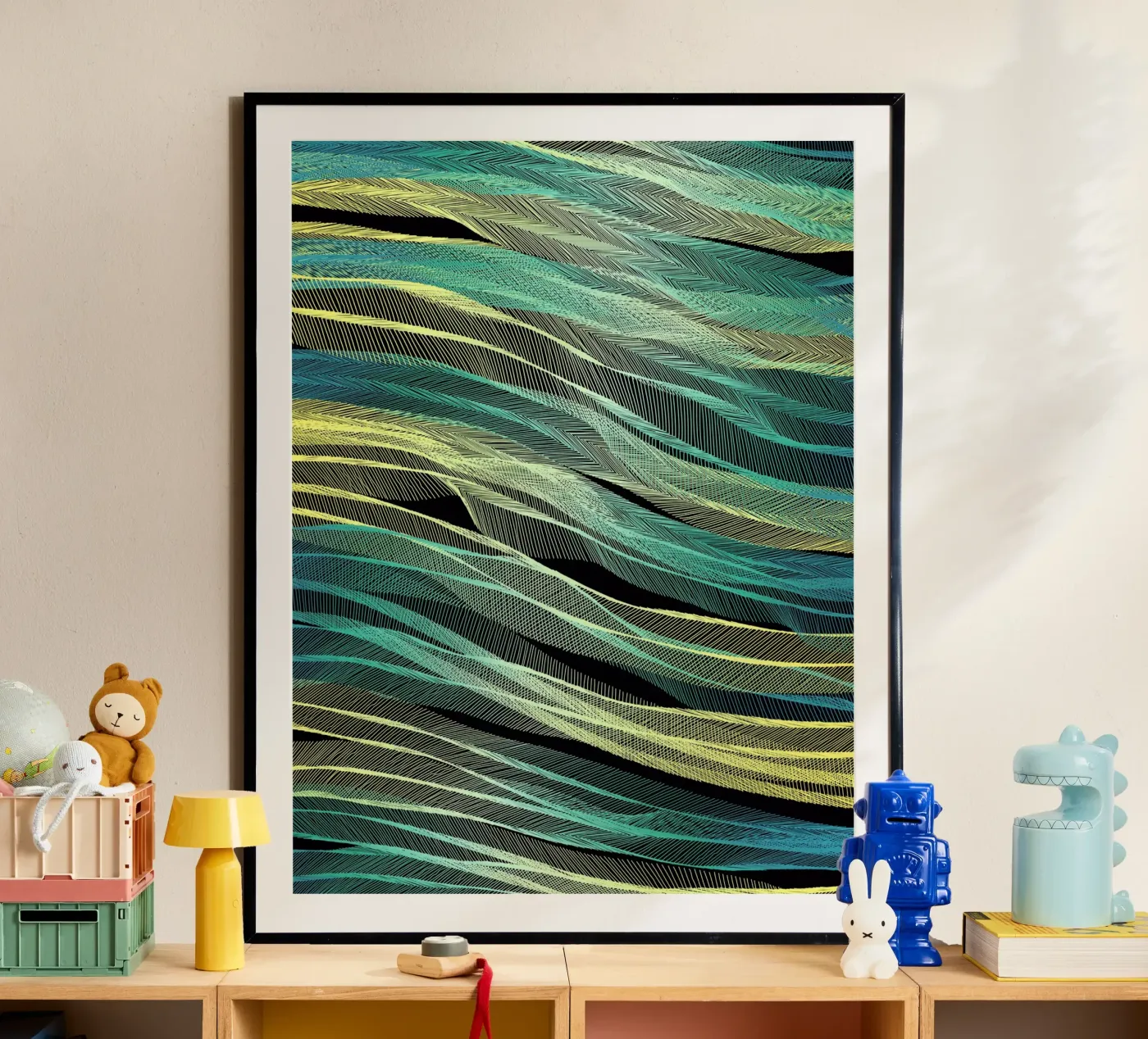 Currents poster by Angelo Cerantola