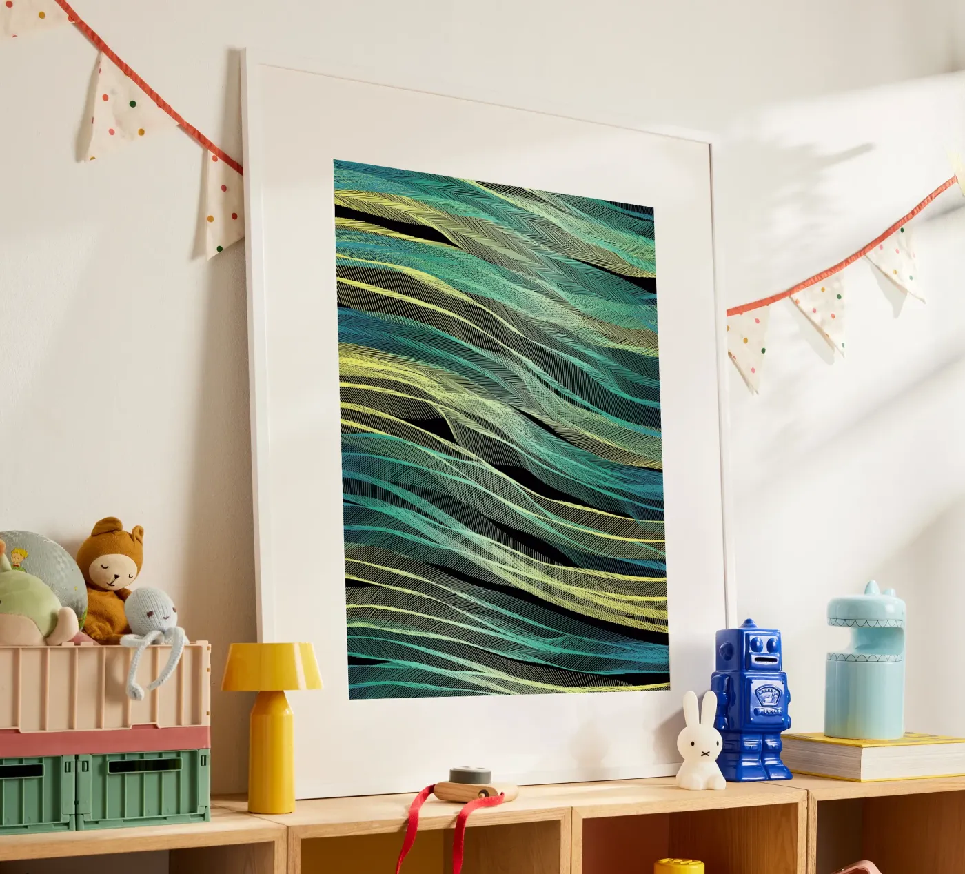 Currents poster by Angelo Cerantola