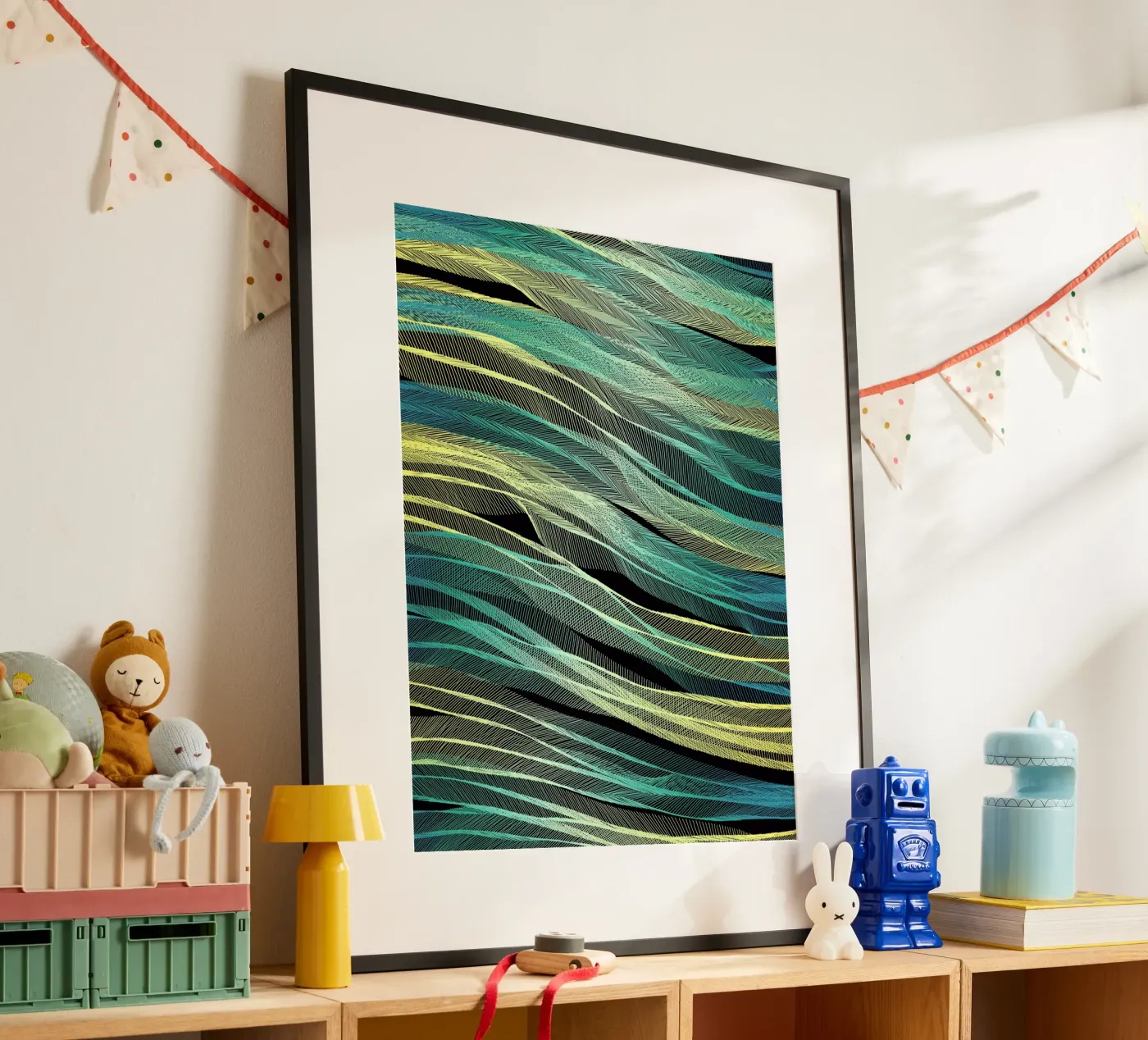 Currents poster by Angelo Cerantola