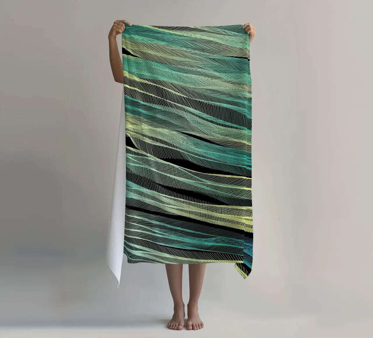 Currents Strandtuch von Angelo Cerantola