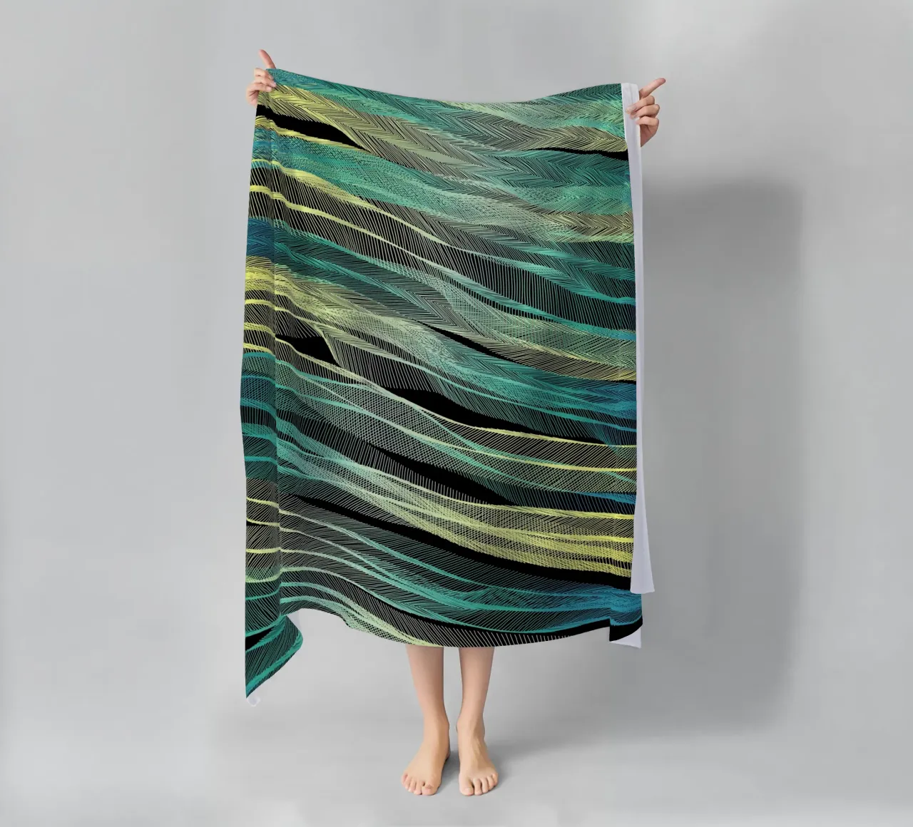 Currents Strandtuch von Angelo Cerantola