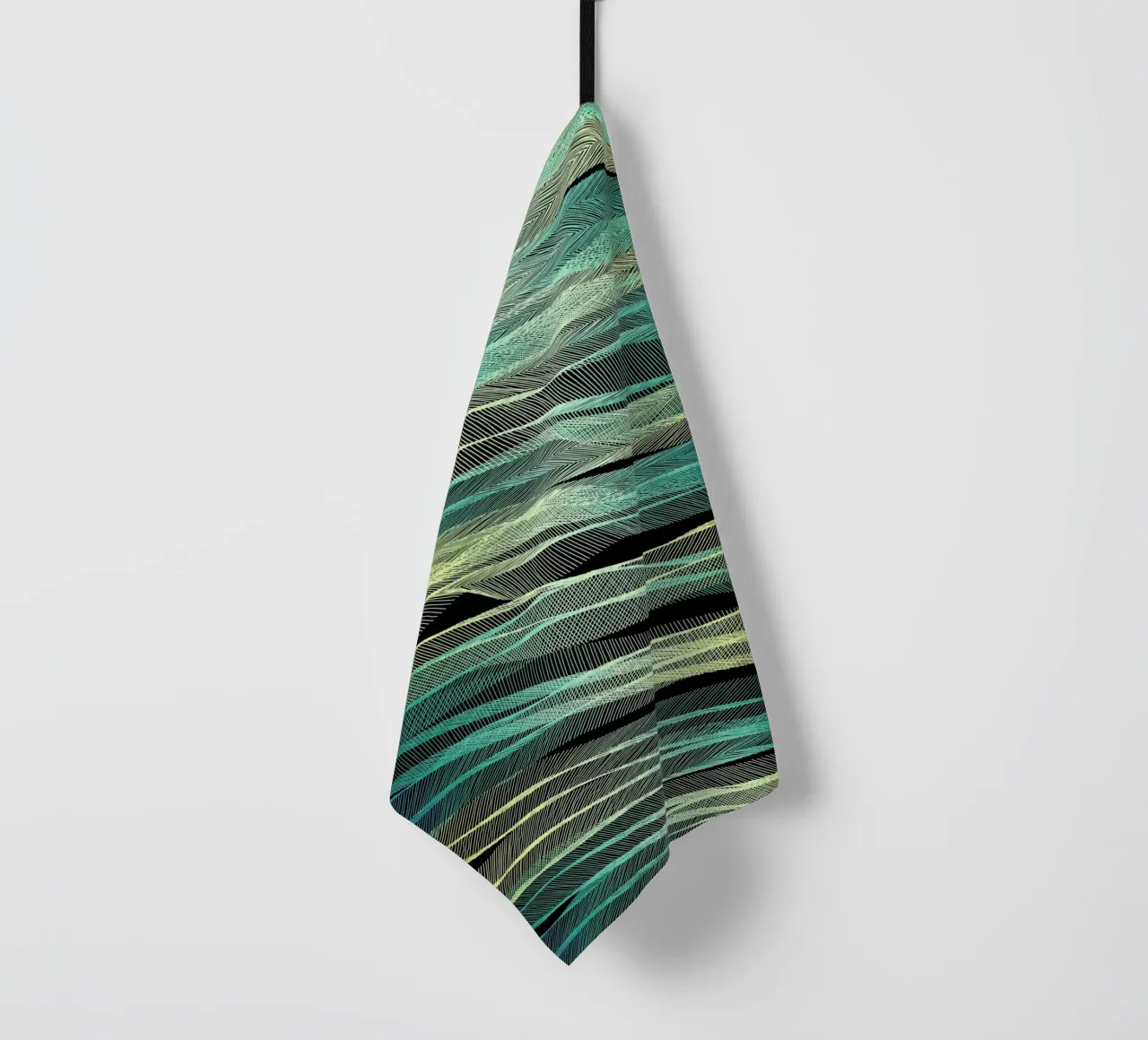 Currents Geschirrtuch von Angelo Cerantola