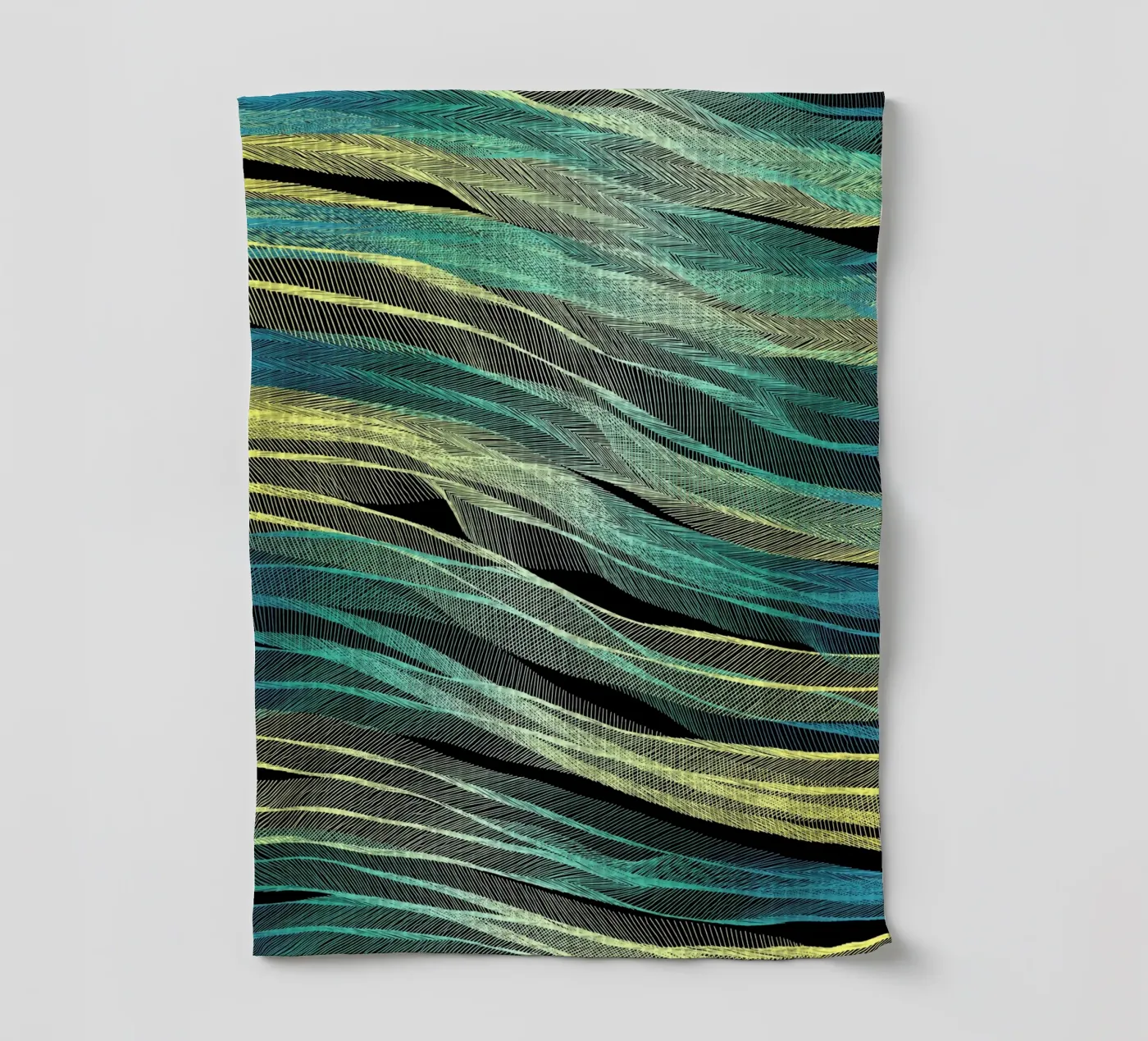 Currents Geschirrtuch von Angelo Cerantola