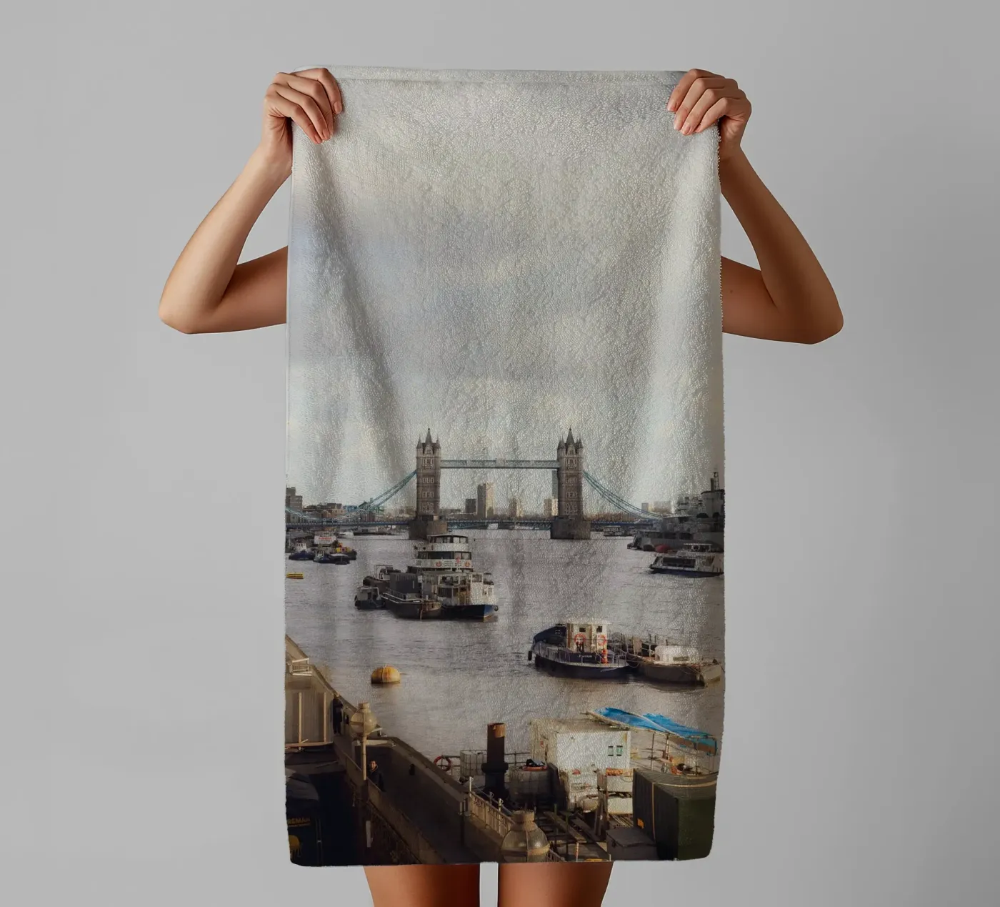 Thames badhanddoek van smallstage.photography