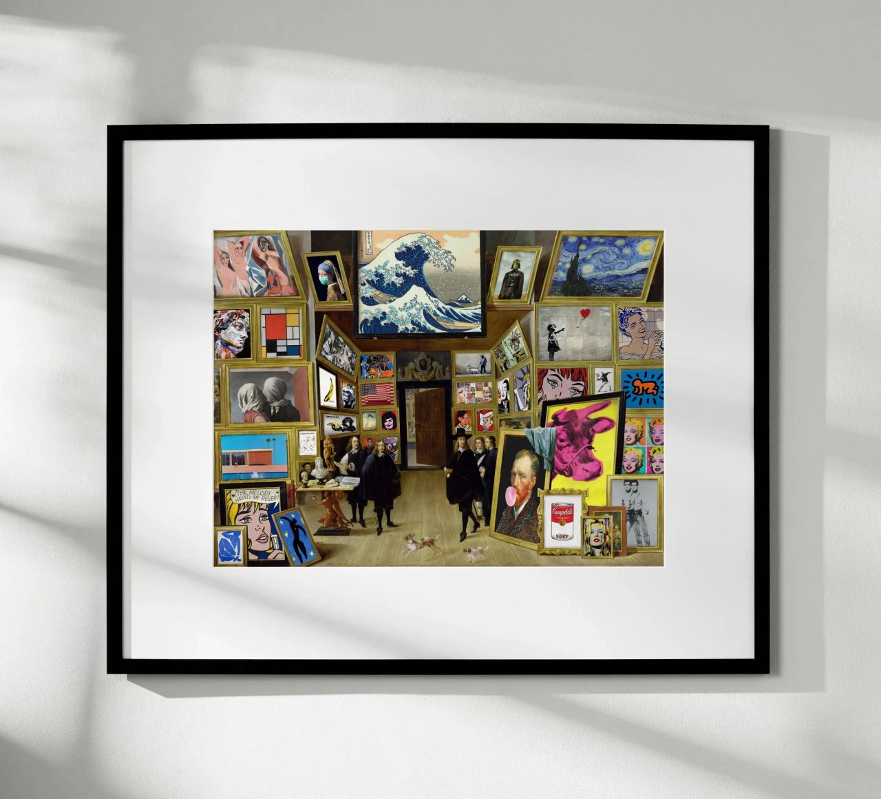 Modern art gallery poster de Dikhotomy