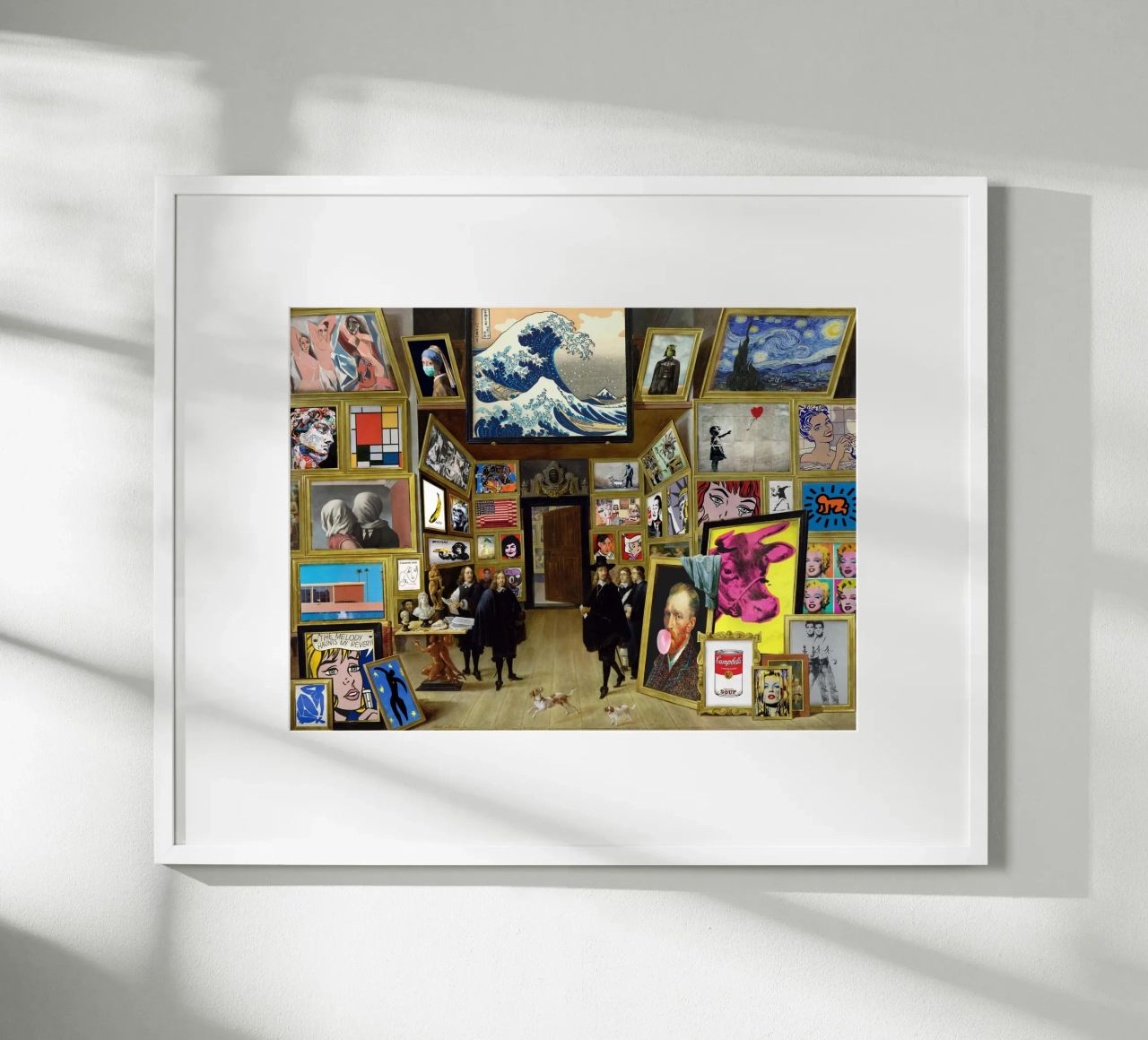 Modern art gallery poster de Dikhotomy