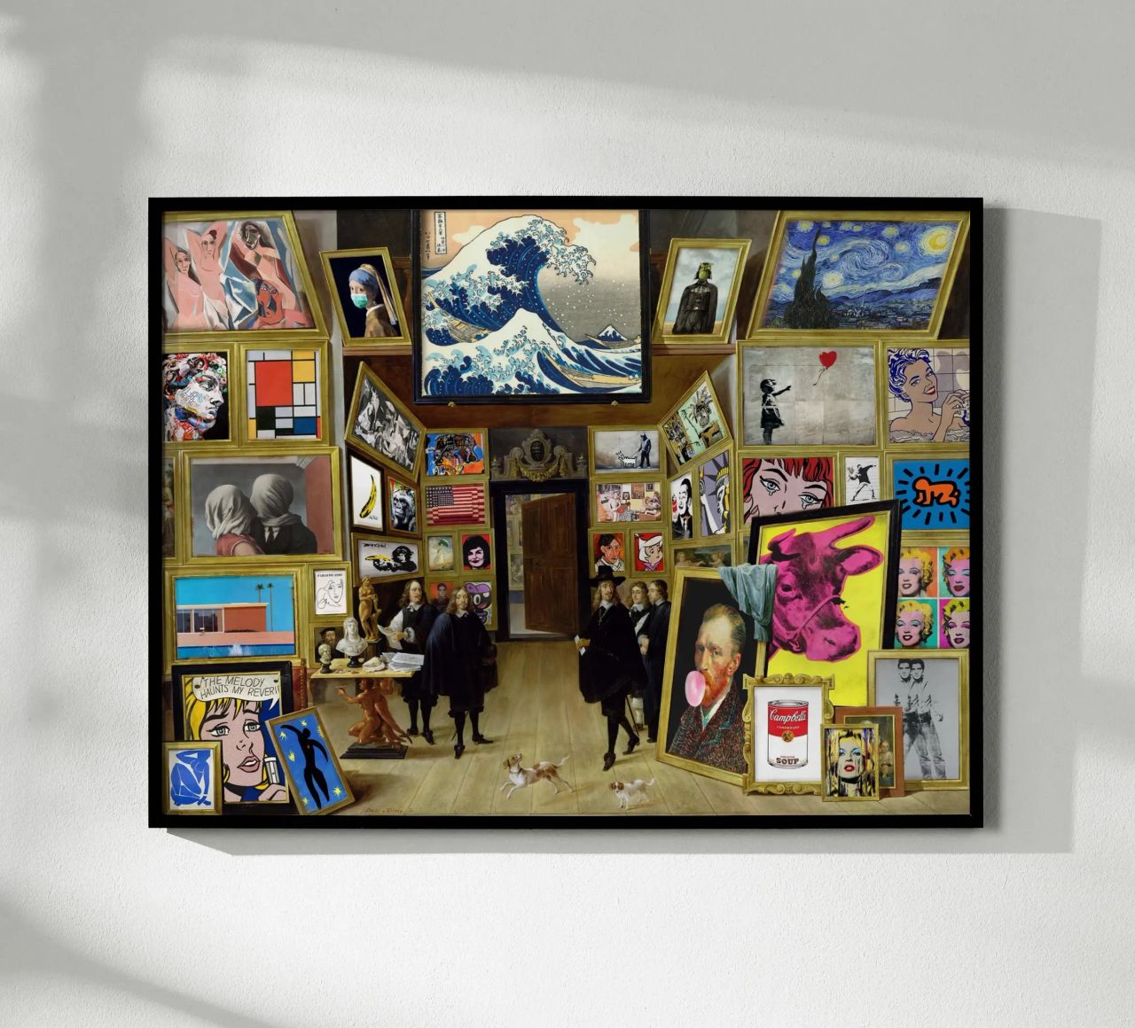 Modern art gallery poster de Dikhotomy