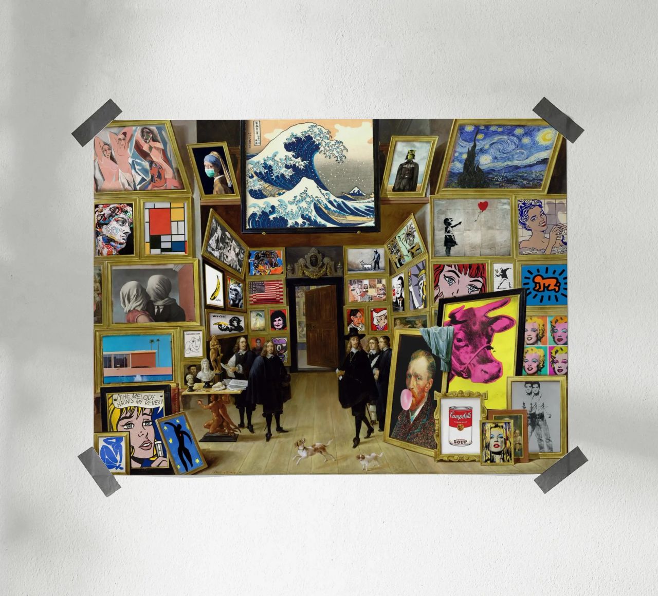 Modern art gallery poster de Dikhotomy