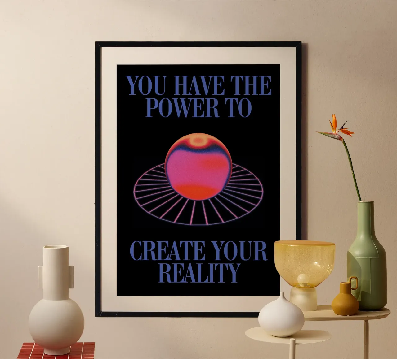 CREATE YOUR REALITY poster da Muse Society Shop