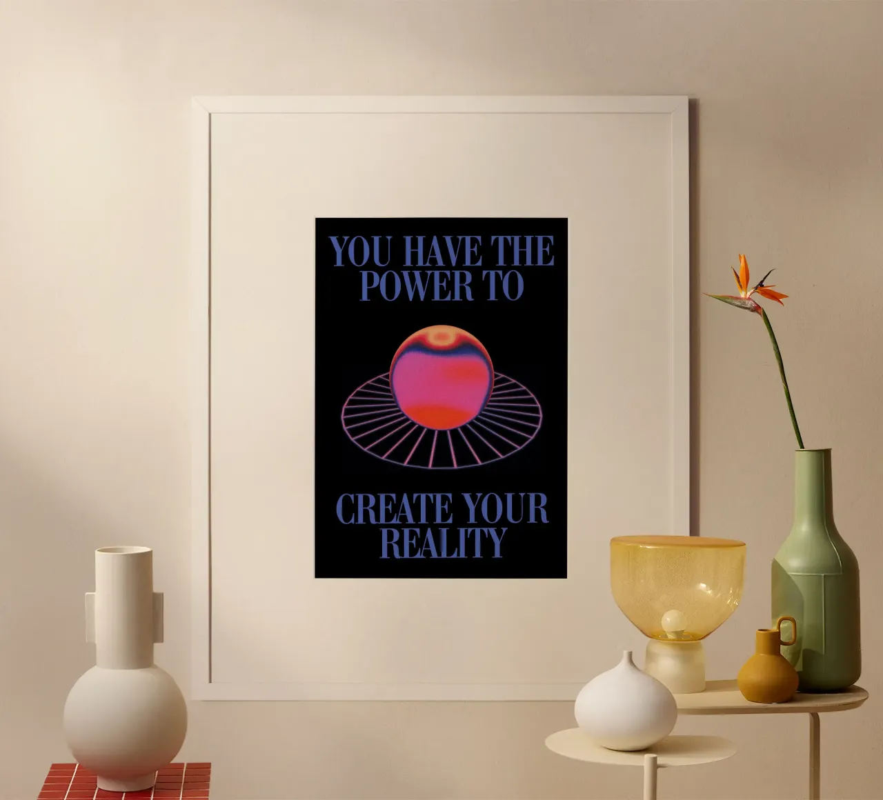 CREATE YOUR REALITY poster da Muse Society Shop