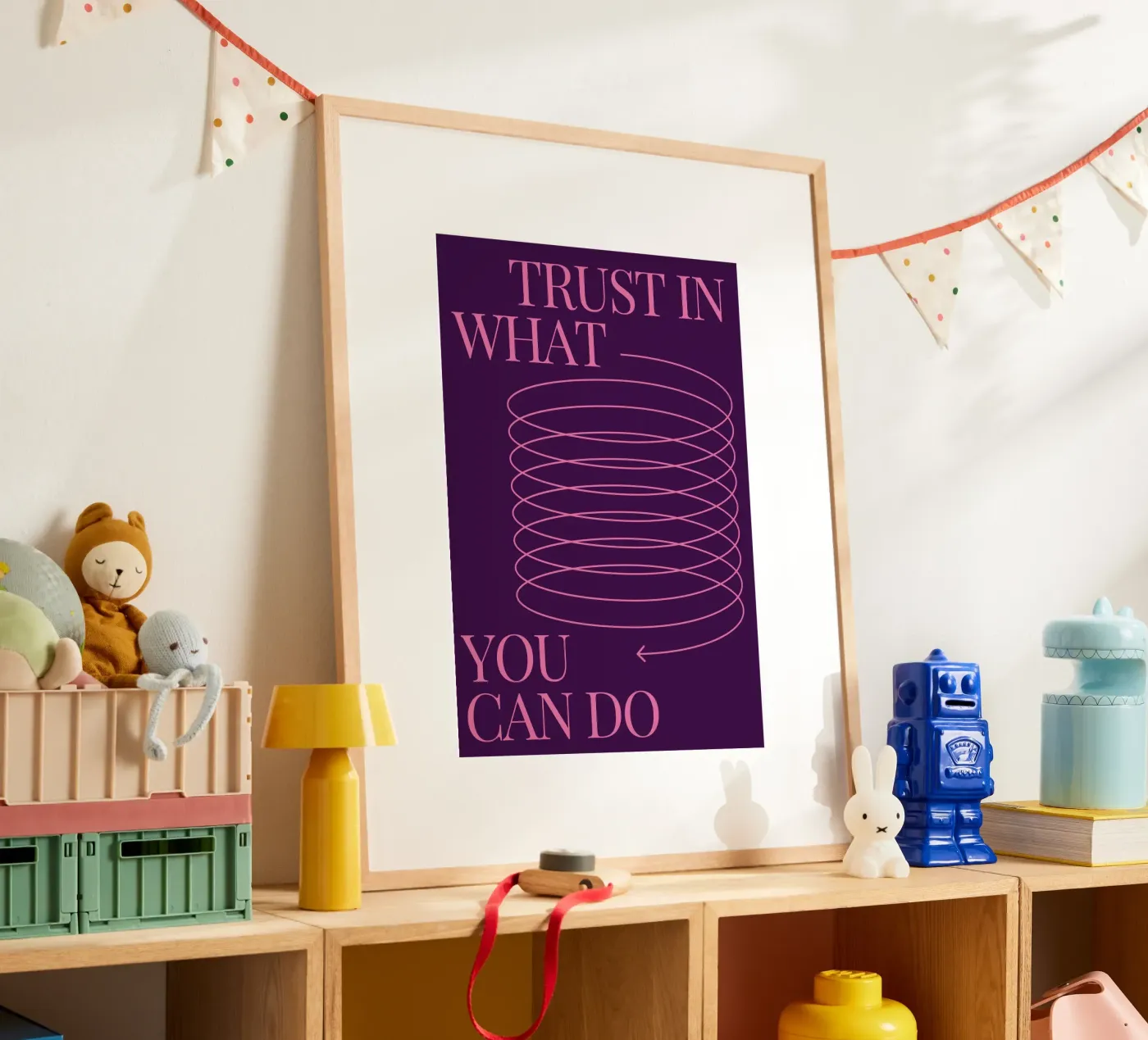 TRUST IN poster da Muse Society Shop