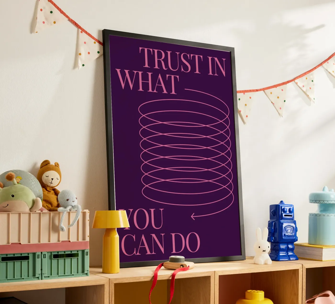 TRUST IN poster da Muse Society Shop