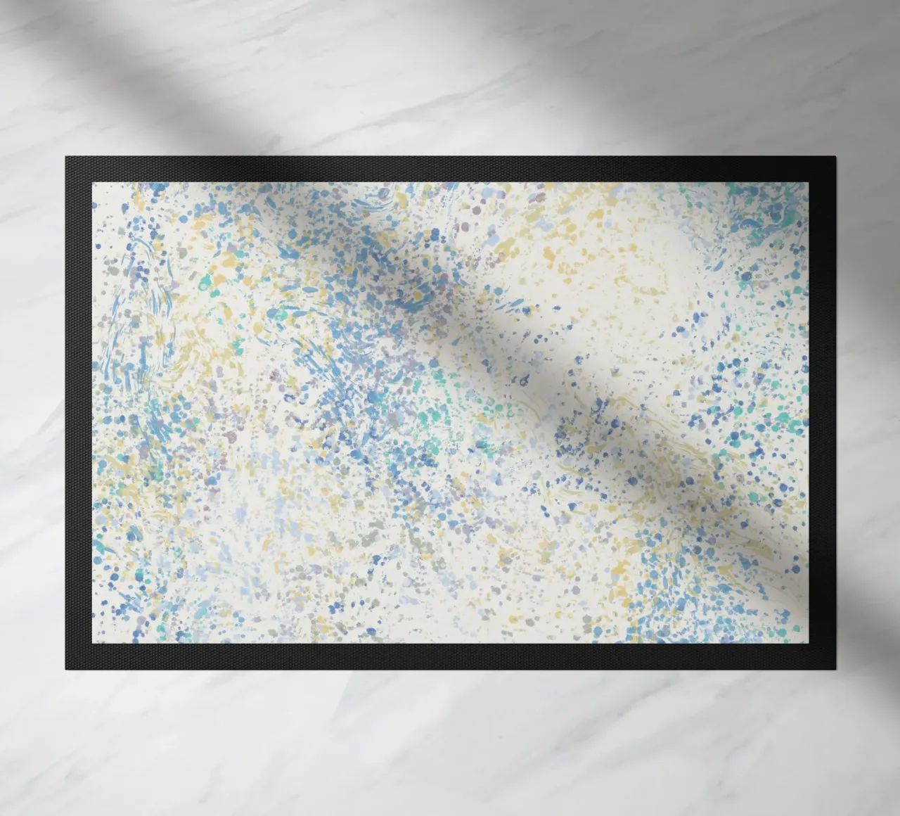 Pastel Cloud Dancer doormat by Petra Lang