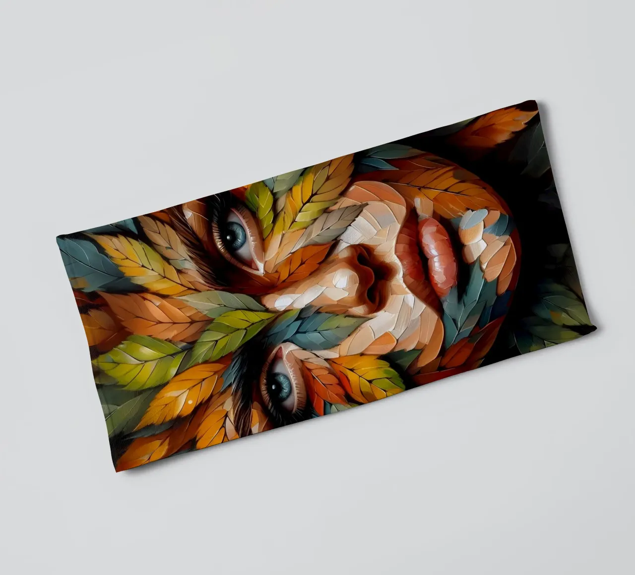 RUSTLE OF LEAVES towel by ARTOMATIC
