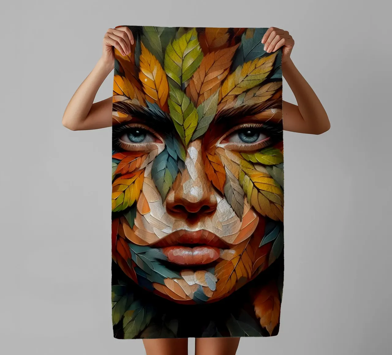 RUSTLE OF LEAVES towel by ARTOMATIC