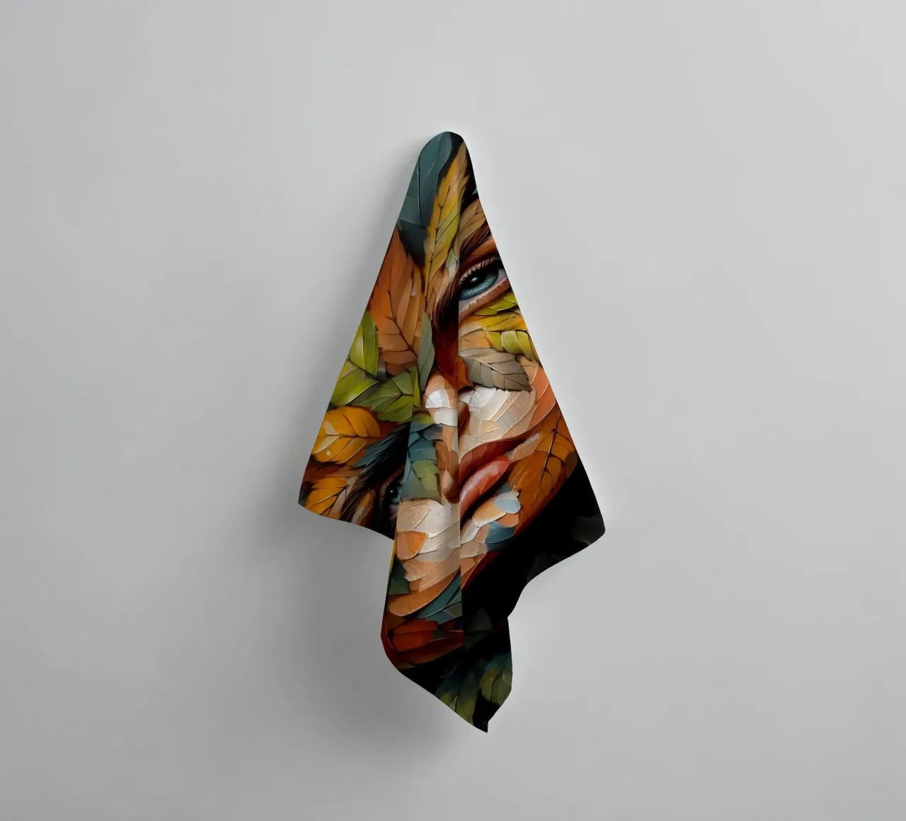 RUSTLE OF LEAVES towel by ARTOMATIC