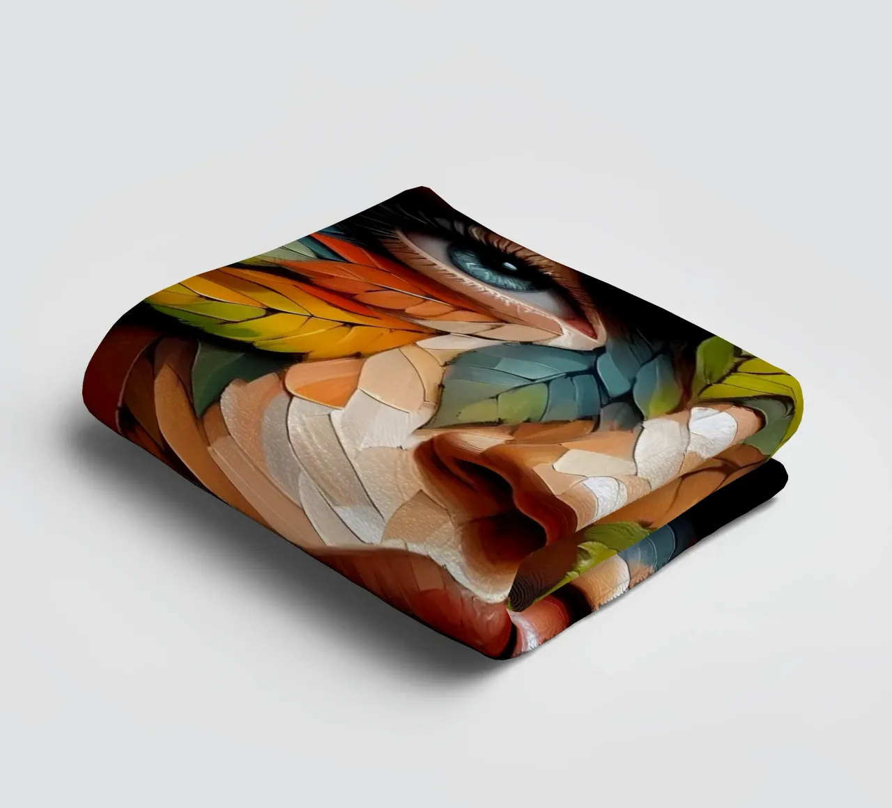 RUSTLE OF LEAVES towel by ARTOMATIC