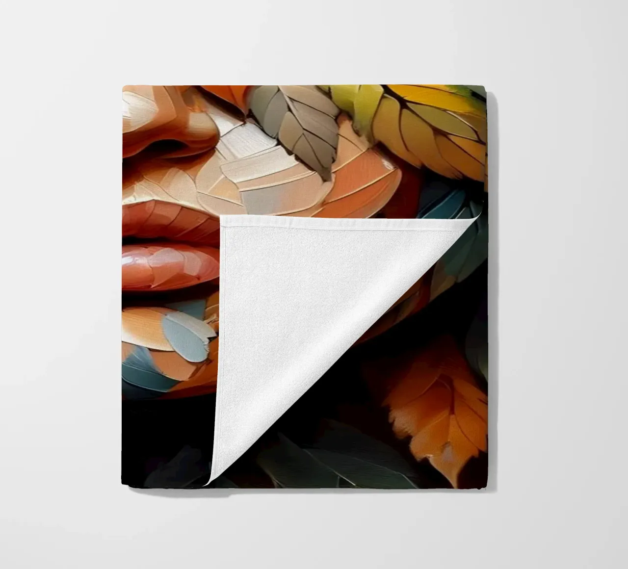 RUSTLE OF LEAVES beach towel by ARTOMATIC