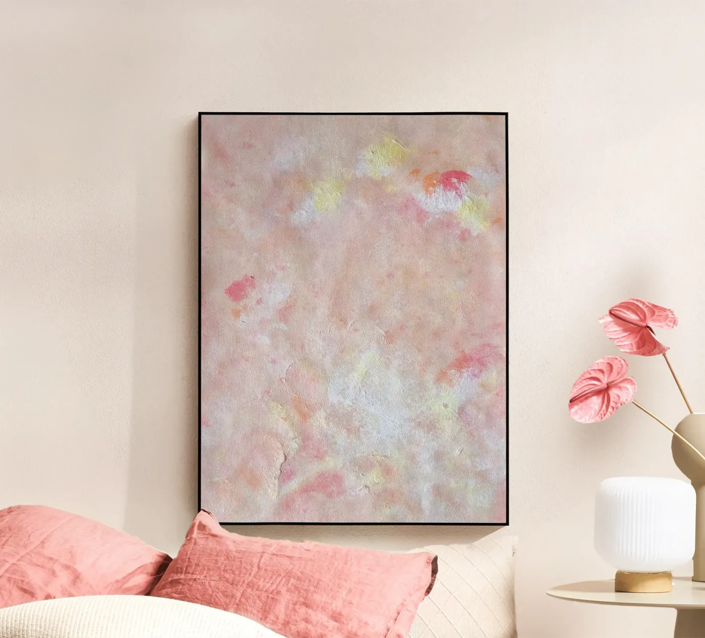 Peachy acrylic glass by Dopamine Goods