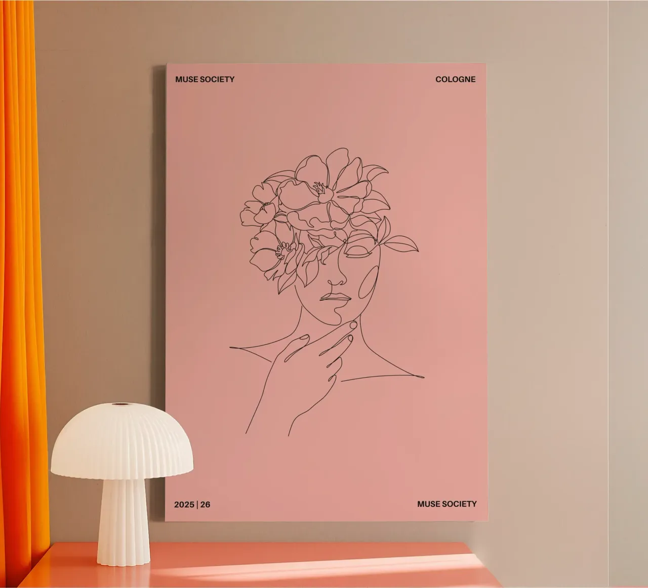 INNER BLOOM tela da Muse Society Shop