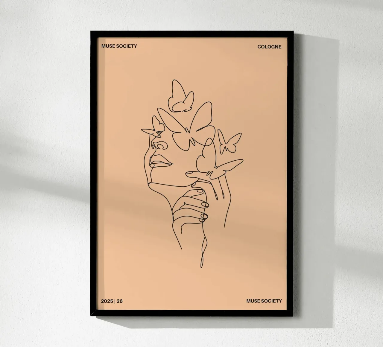 BUTTERFLY MIND poster da Muse Society Shop