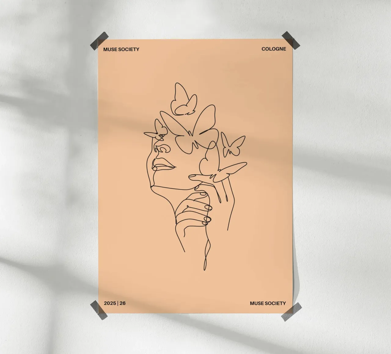 BUTTERFLY MIND poster da Muse Society Shop