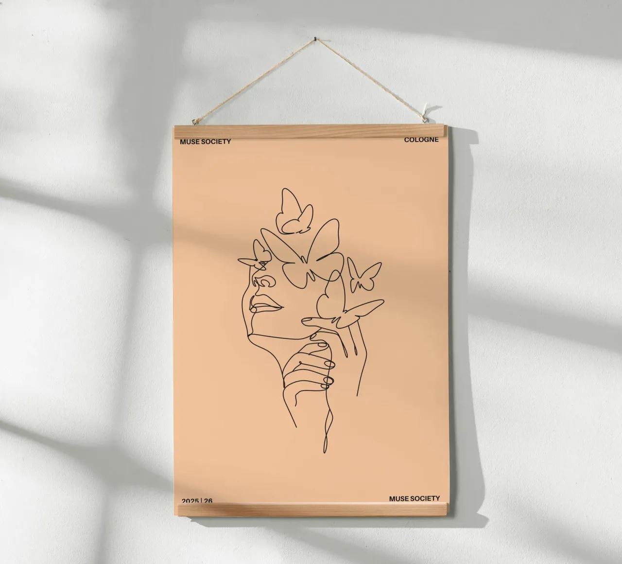 BUTTERFLY MIND poster da Muse Society Shop