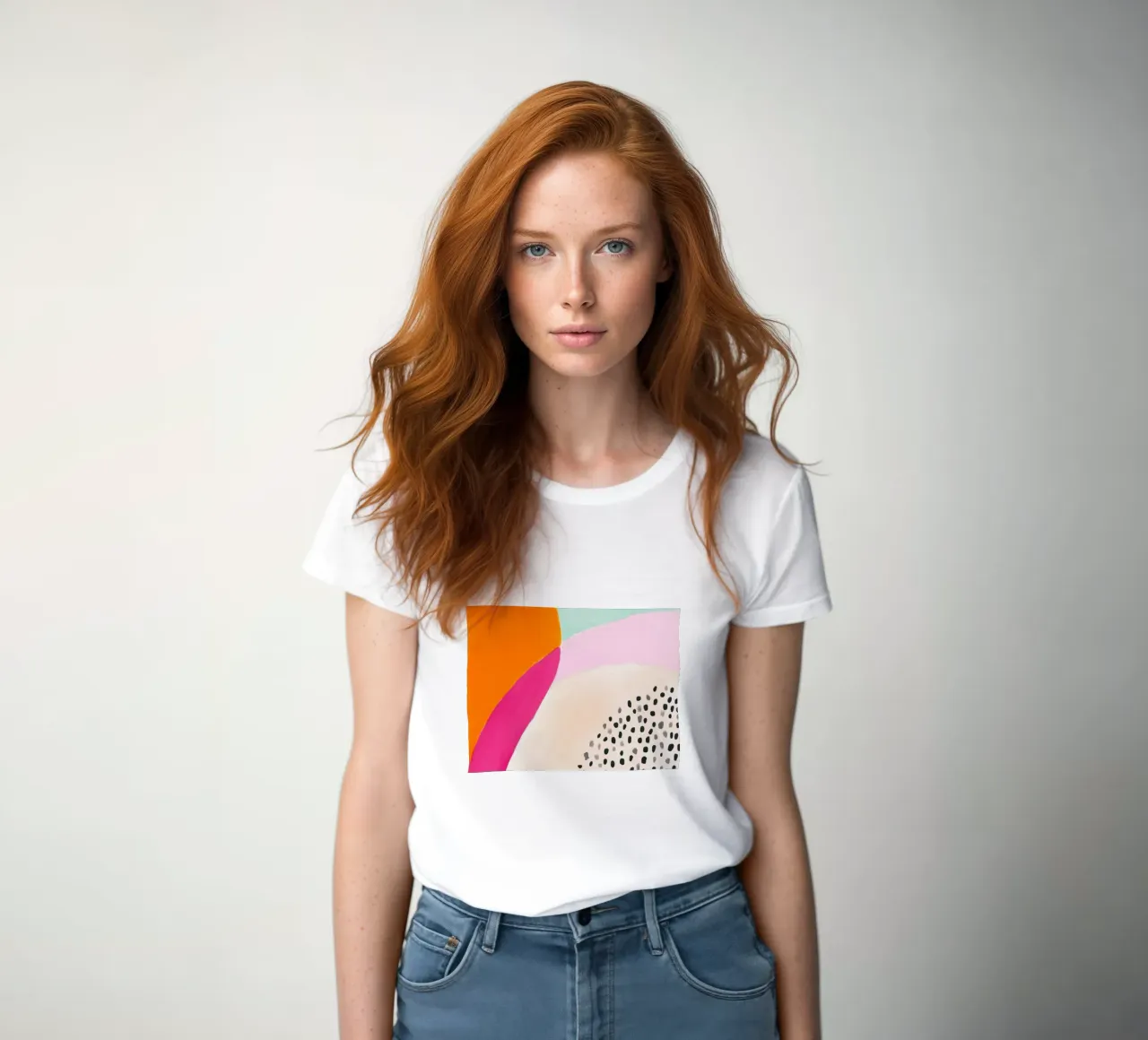 Divertimento estivo in stile boho t-shirt da donna da Carinaprint