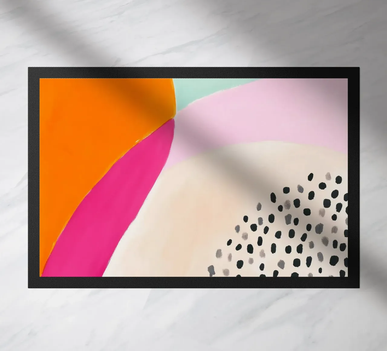 Boho-Sommerspaß Fußmatte von Carinaprint