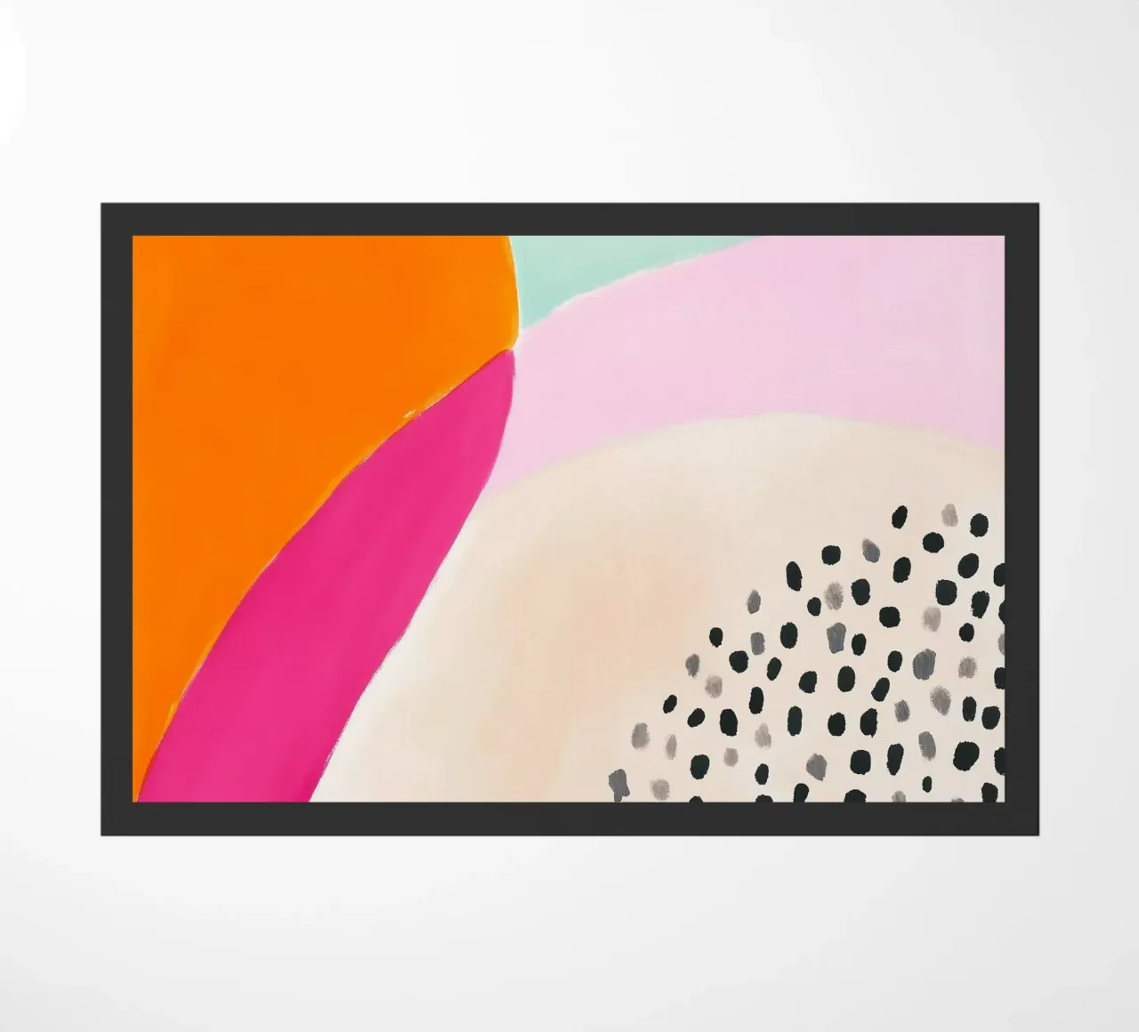 Boho-Sommerspaß Fußmatte von Carinaprint