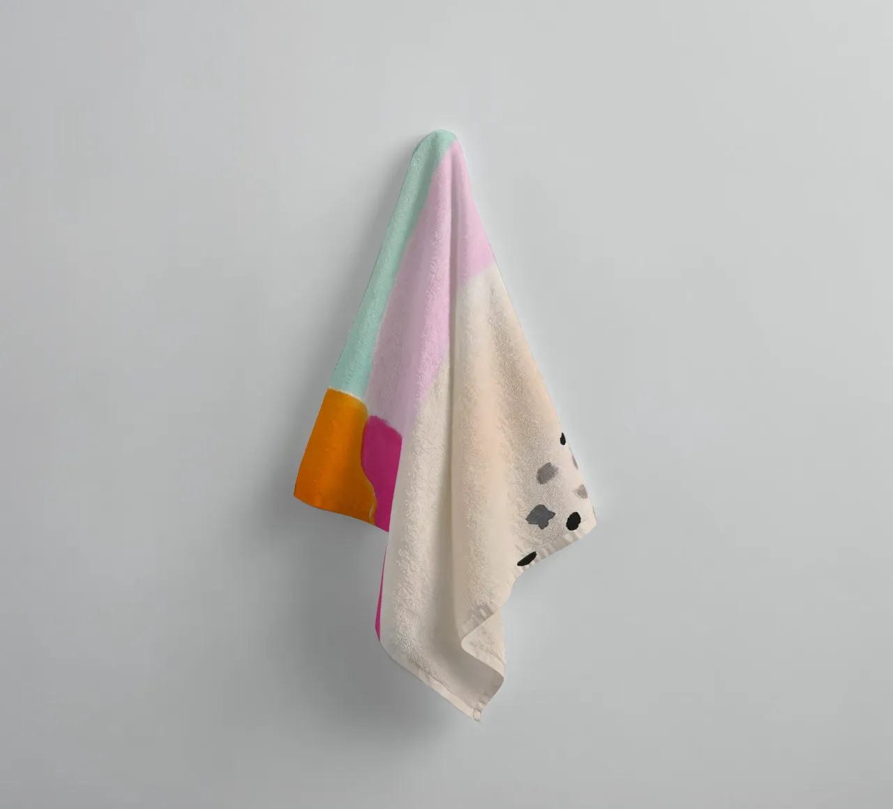 Boho summer fun towel by Carinaprint