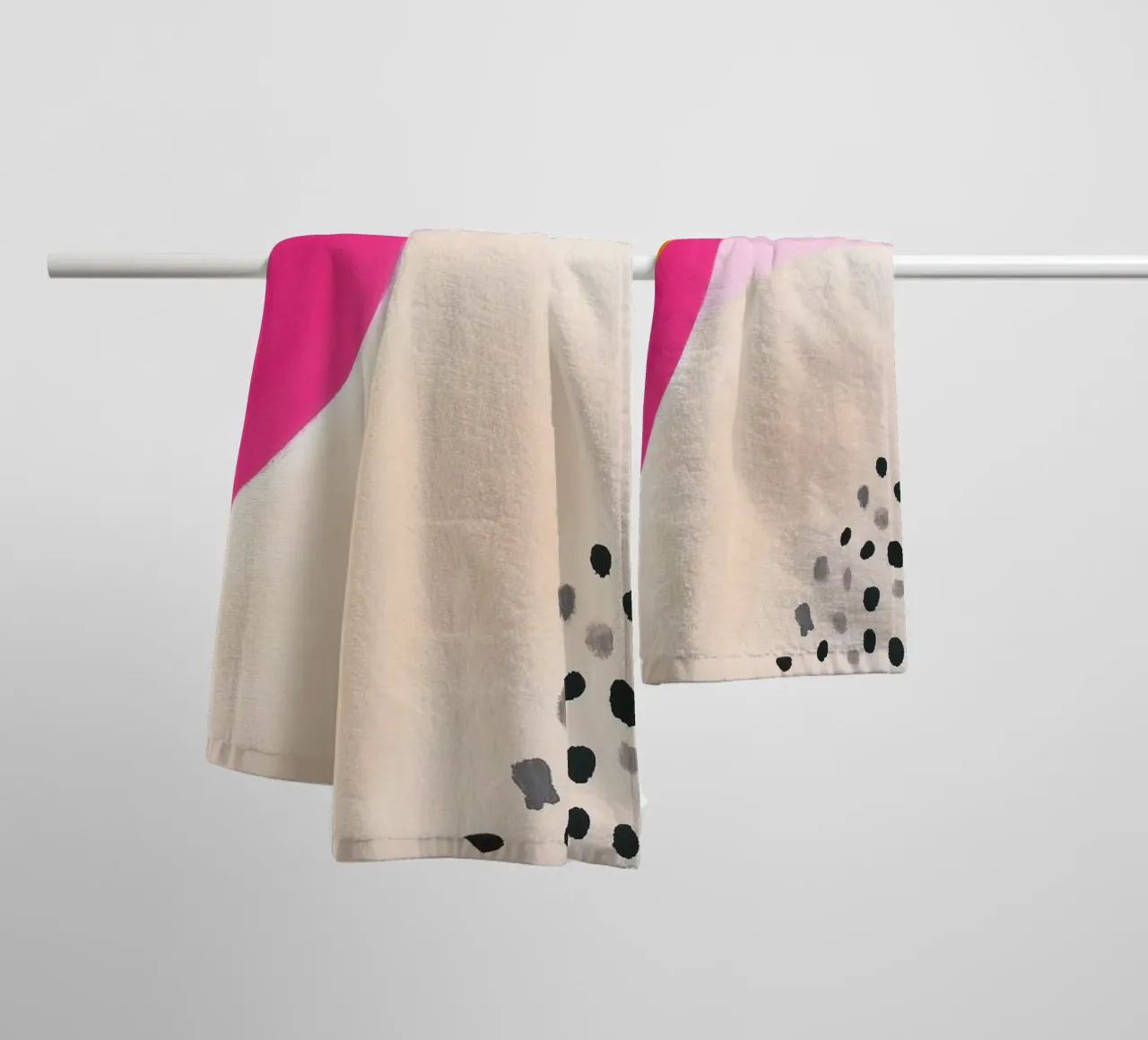 Boho summer fun towel by Carinaprint