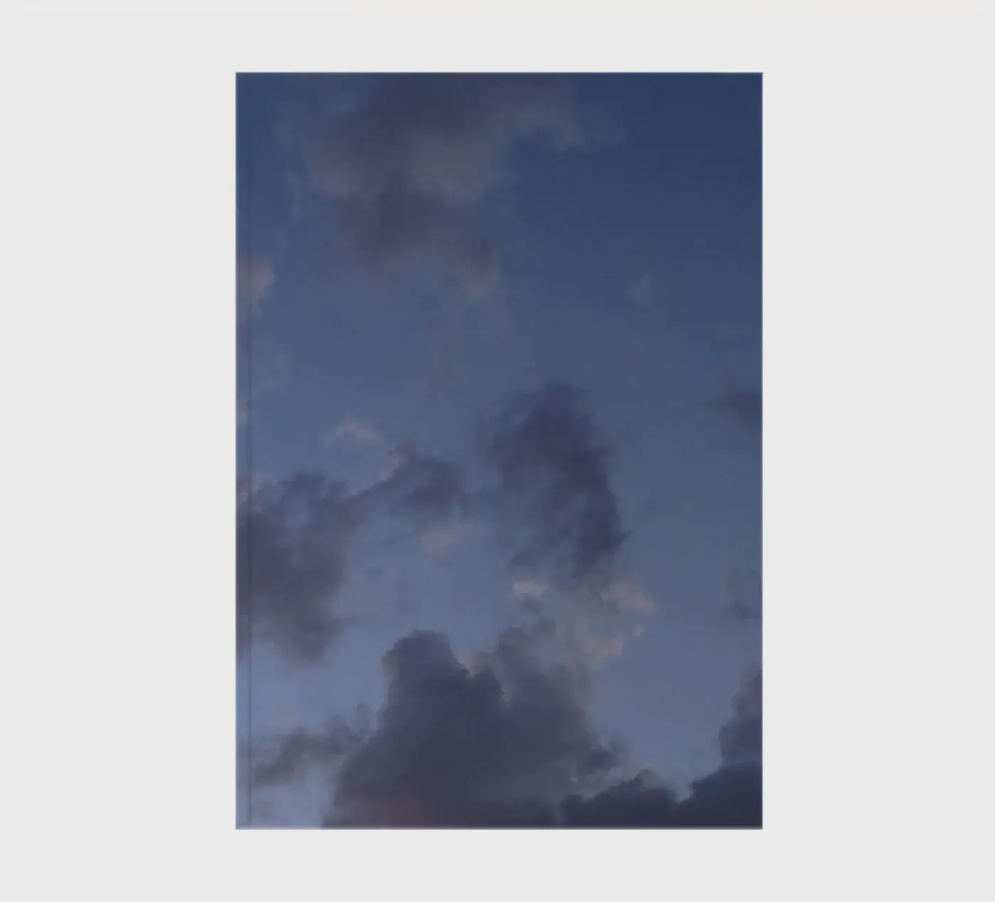 Blue Design Notizbuch von Tabea Jule Photography