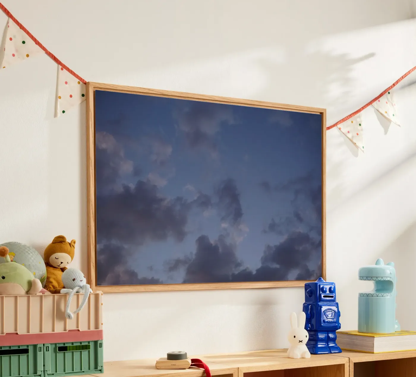 Blue Design Acryl-Glas von Tabea Jule Photography