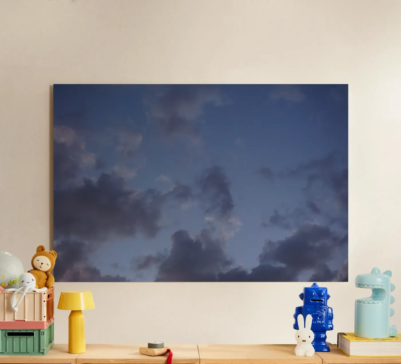 Blue Design Acryl-Glas von Tabea Jule Photography
