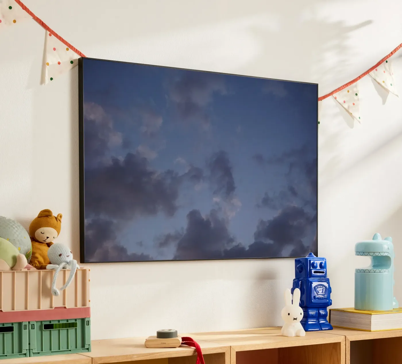 Blue Design Alu-Dibond von Tabea Jule Photography