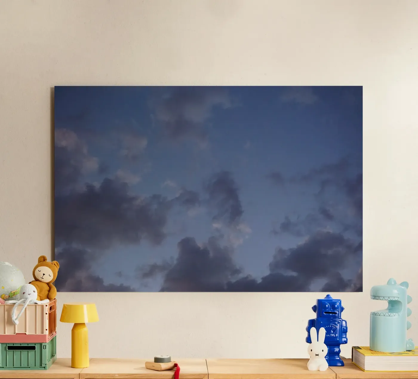 Blue Design Alu-Dibond von Tabea Jule Photography