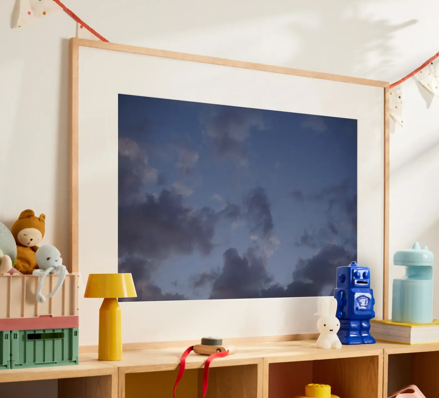 Blue Design Poster von Tabea Jule Photography