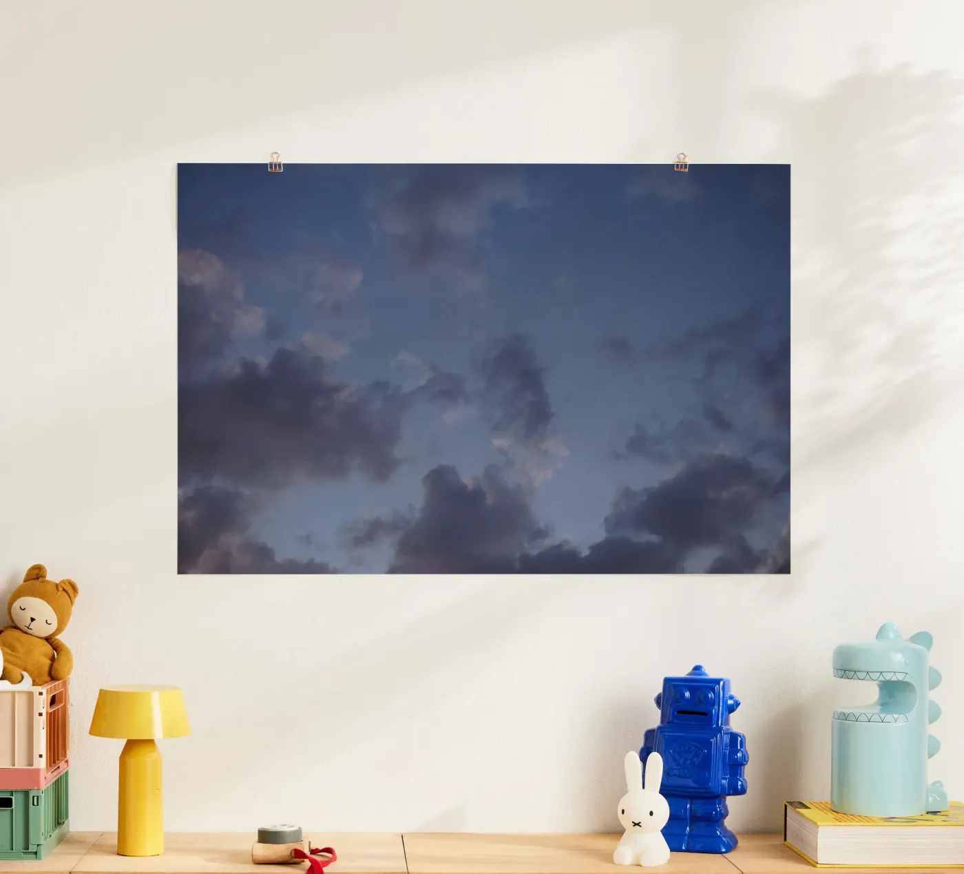 Blue Design Poster von Tabea Jule Photography