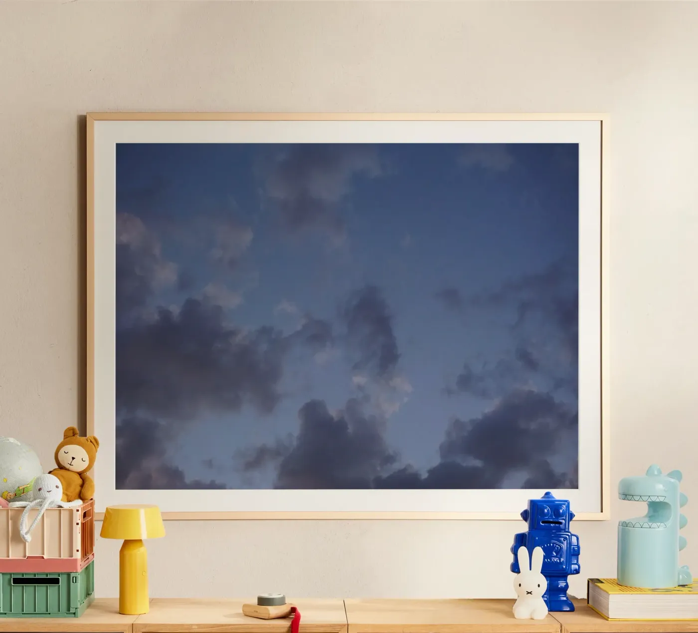 Blue Design Poster von Tabea Jule Photography